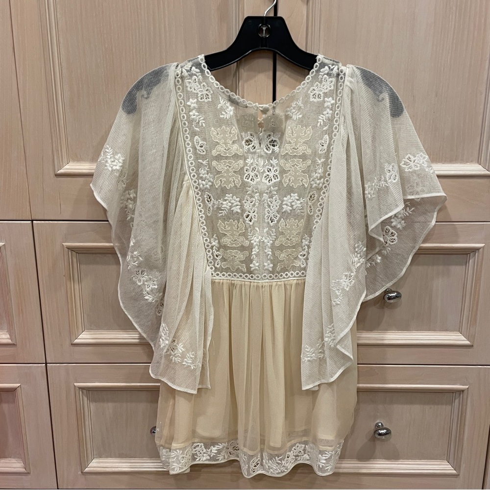 Mint Lace Blouse - image 3